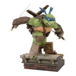 Diamond Select - Diamond Gallery Ninja Kaplumbağalar Leonardo 23 CM Heykel Figür