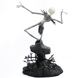 Diamond Gallery The Nightmare Before Christmas Jack Skellington PVC Statue - Thumbnail