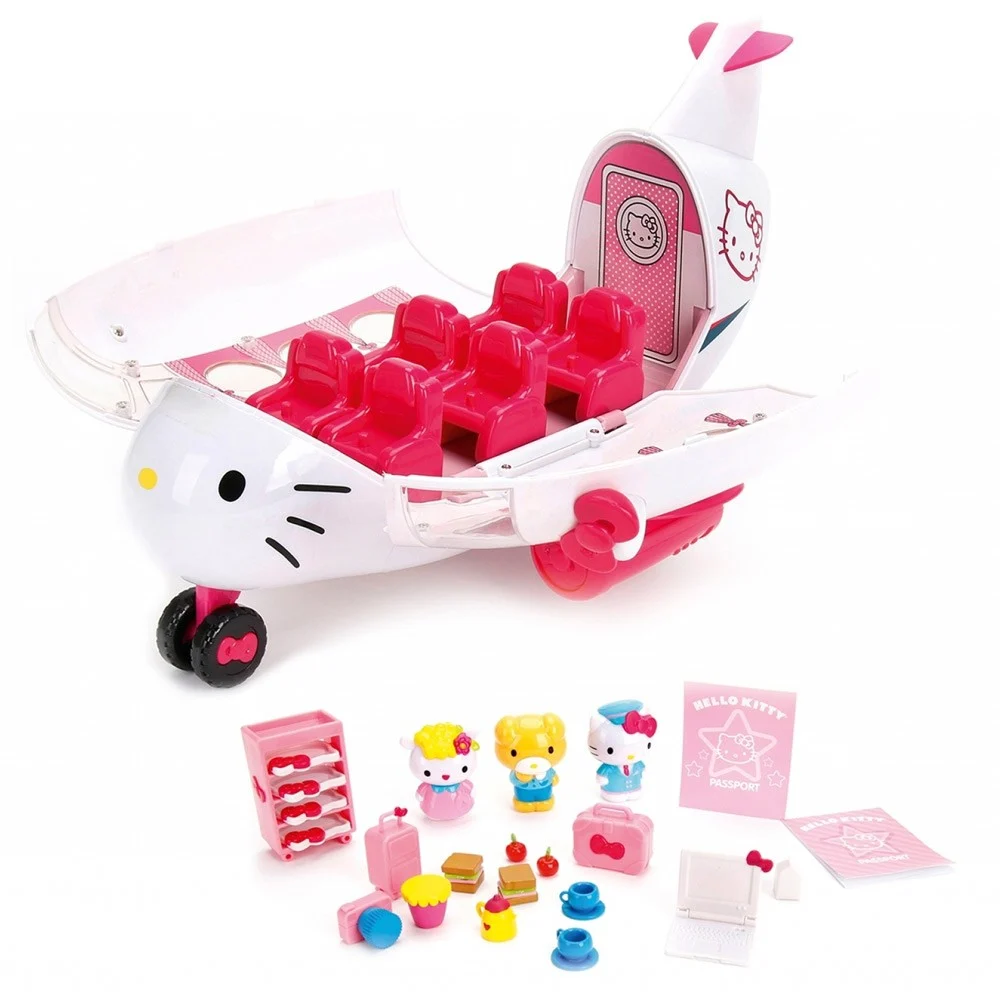 Dickie Toys Hello Kitty Jet Plane Playset - Thumbnail