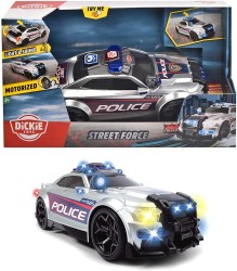 Dickie Toys Street Force Police Car - Thumbnail