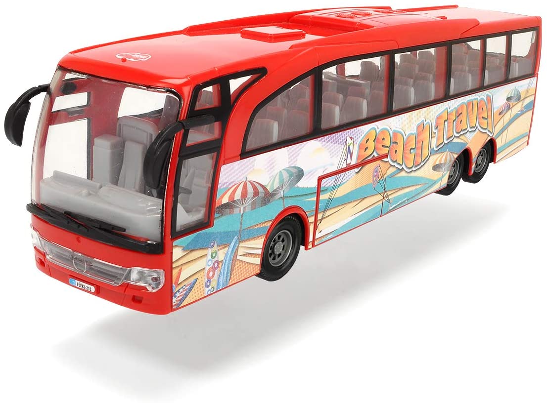 Dickie Toys Tour Bus Red