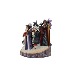Disney Enesco Mischief Malice and Mayhem Villains Carved by Heart Figurine - Thumbnail