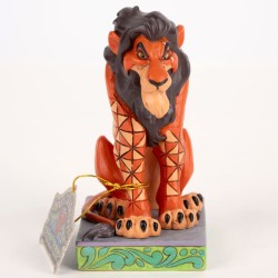 Disney Enesco The Lion King Unfit Ruler Scar Figurine - Thumbnail