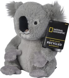 Disney National Geographic, Lisanslı, Koala Peluş, 25 cm, Geri Dönüşümlü Malzeme - Thumbnail