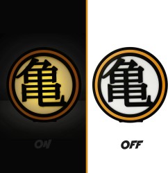 Abystyle Dragon Ball Lamp Kame Symbol - Thumbnail