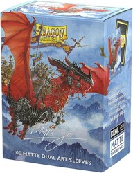 Dragon Shield 100 Dual Matte Sleeves The Raid - Thumbnail