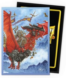 Dragon Shield 100 Dual Matte Sleeves The Raid - Thumbnail