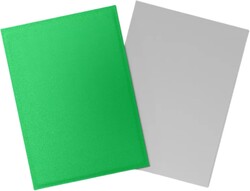 Dragon Shield 100 Matte Dual Sleeves Apple Green and Silver - Thumbnail