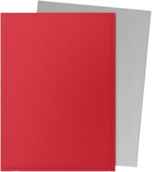 Dragon Shield 100 Matte Dual Sleeves Crimson and Silver - Thumbnail
