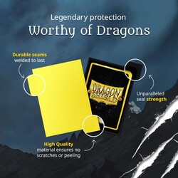 Dragon Shield 100 Matte Dual Sleeves Lightning - Thumbnail