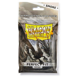 Dragon Shield - Dragon Shield 100 Perfect Fit Inner Card Sleeves Smoke
