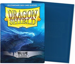 Dragon Shield 100 Standard Size Card Sleeves Classic Blue - Thumbnail