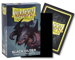 Dragon Shield - Dragon Shield Black Outer Matte Outer Sleeves 100