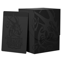 Dragon Shield - Dragon Shield Deck Shell 100 Card Deck Box Shadow Black
