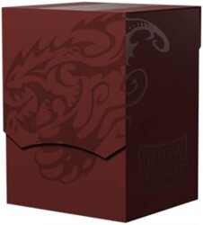 Dragon Shield - Dragon Shield Deck Shell 100 Cards Deck Box Blood Red