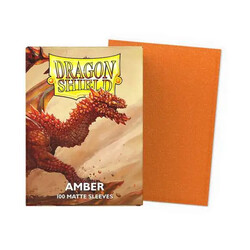 Dragon Shield - Dragon Shield Dual Matte Sleeves Amber