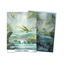 Dragon Shield - Dragon Shield Matte Dual Art Sleeves Landfall Series Misty Rainforest