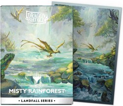 Dragon Shield Matte Dual Art Sleeves Landfall Series Misty Rainforest - Thumbnail