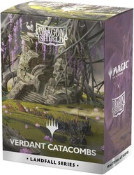 Dragon Shield Matte Dual Art Sleeves Landfall Series Verdant Catacombs - Thumbnail