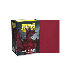Dragon Shield - Dragon Shield Matte Sleeves Blood Red