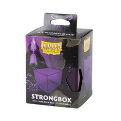 Dragon Shield - Dragon Shield Strongbox Clear Deste Kutusu Mor