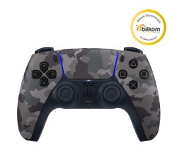 PS5 DualSense Wireless Controller Grey Camo Bilkom Garantili - Thumbnail