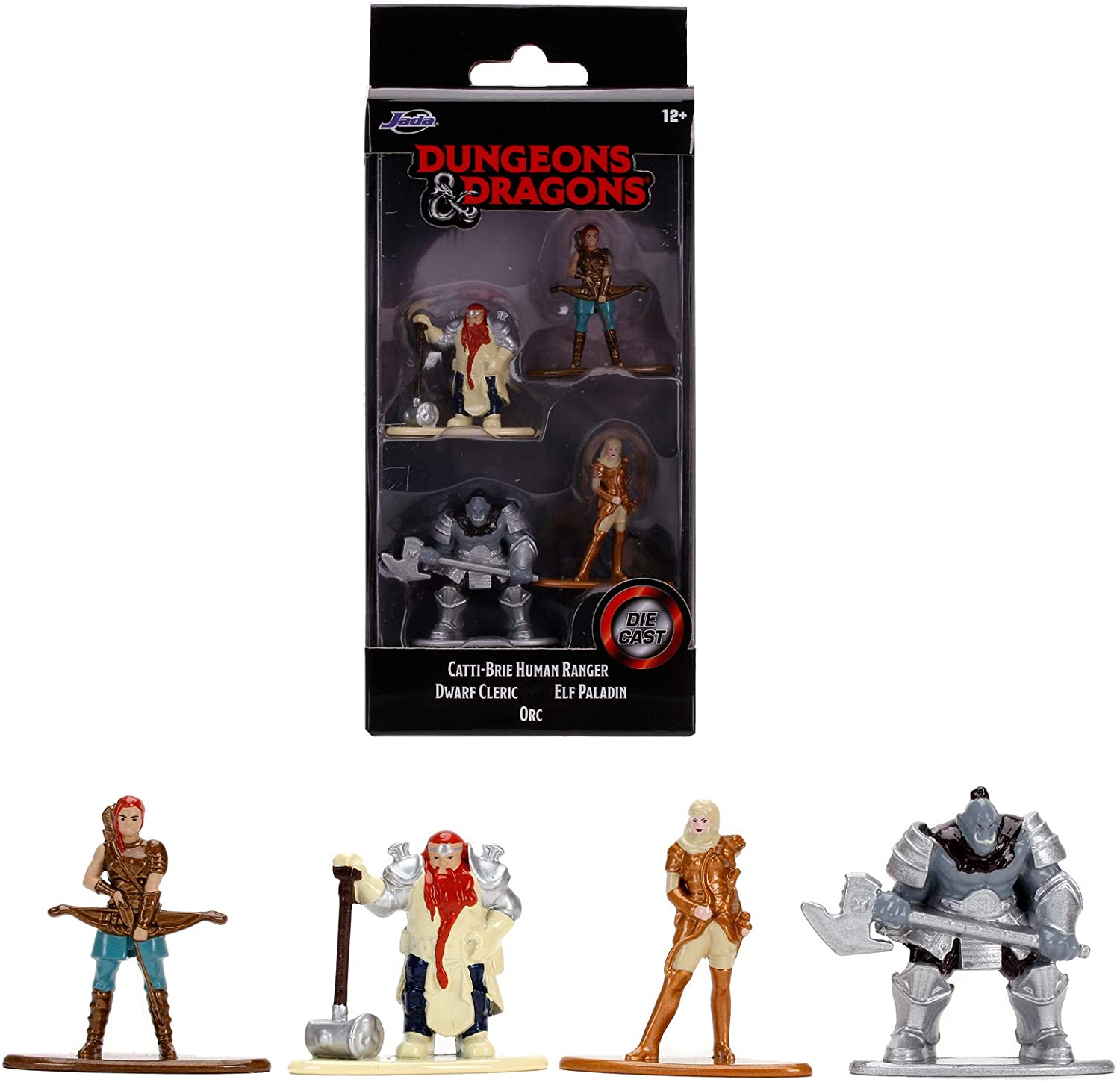 Dungeons and Dragons 4-Pack Nano Figür Seti