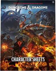 Wizards of the Coast - Dungeons and Dragons Character Sheets