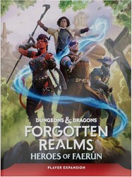 Wizards of the Coast - Dungeons and Dragons Forgotten Realms Heroes of Faerun Player Expansion