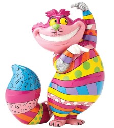 Enesco - Enesco Disney Britto Alice Cheshire Cat Figür