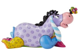 Enesco - Enesco Disney Britto Winnie the Pooh Eeyore with Butterfly Mini Figür