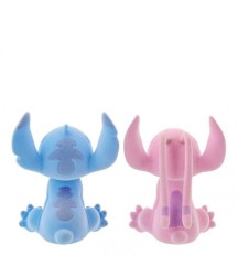Enesco Disney Flocked Kissing Angel and Stitch Figurine - Thumbnail