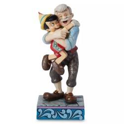 Enesco Disney Geppetto and Pinocchio Figurine - Thumbnail