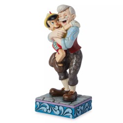 Enesco Disney Geppetto and Pinocchio Figurine - Thumbnail