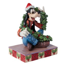 Enesco Disney Goofy Christmas Holiday Figurine - Thumbnail