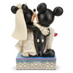 Enesco Disney Mickey and Minnie Wedding Congratulations Figurine - Thumbnail