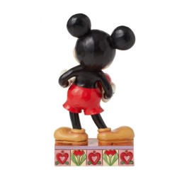 Enesco Disney Mickey Mouse A Love Note Figurine - Thumbnail