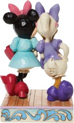 Enesco Disney Minnie and Daisy Fashionable Friends Figurine - Thumbnail