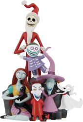 Enesco - Enesco Disney Nightmare Before Christmas Character Pyramid Figurine