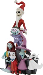 Enesco Disney Nightmare Before Christmas Character Pyramid Figurine - Thumbnail
