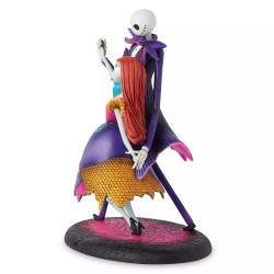 Enesco Disney Nightmare Before Christmas Jack and Sally on Rooftop Figurine - Thumbnail