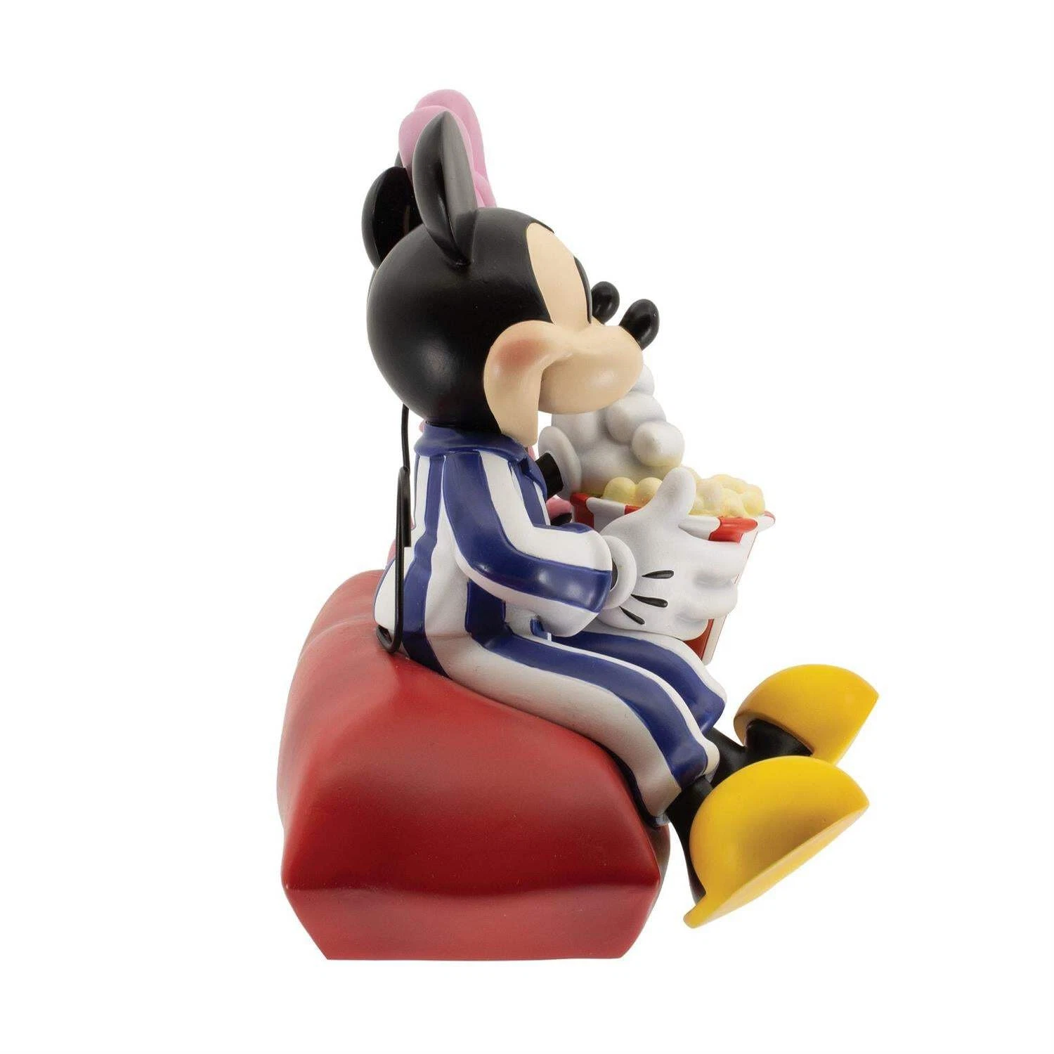 Enesco Disney Showcase Mickey and Minnie Mouse in Pajamas Figure - Thumbnail
