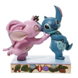 Enesco Disney Stitch Mistletoe Kisses - Thumbnail