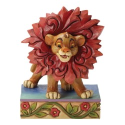 Enesco Disney The Lion King Simba Just Can't Wait to Be King Figurine - Thumbnail