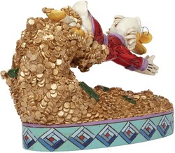 Enesco Disney Traditions Scrooge McDuck Figür Hazine Dalış - Thumbnail
