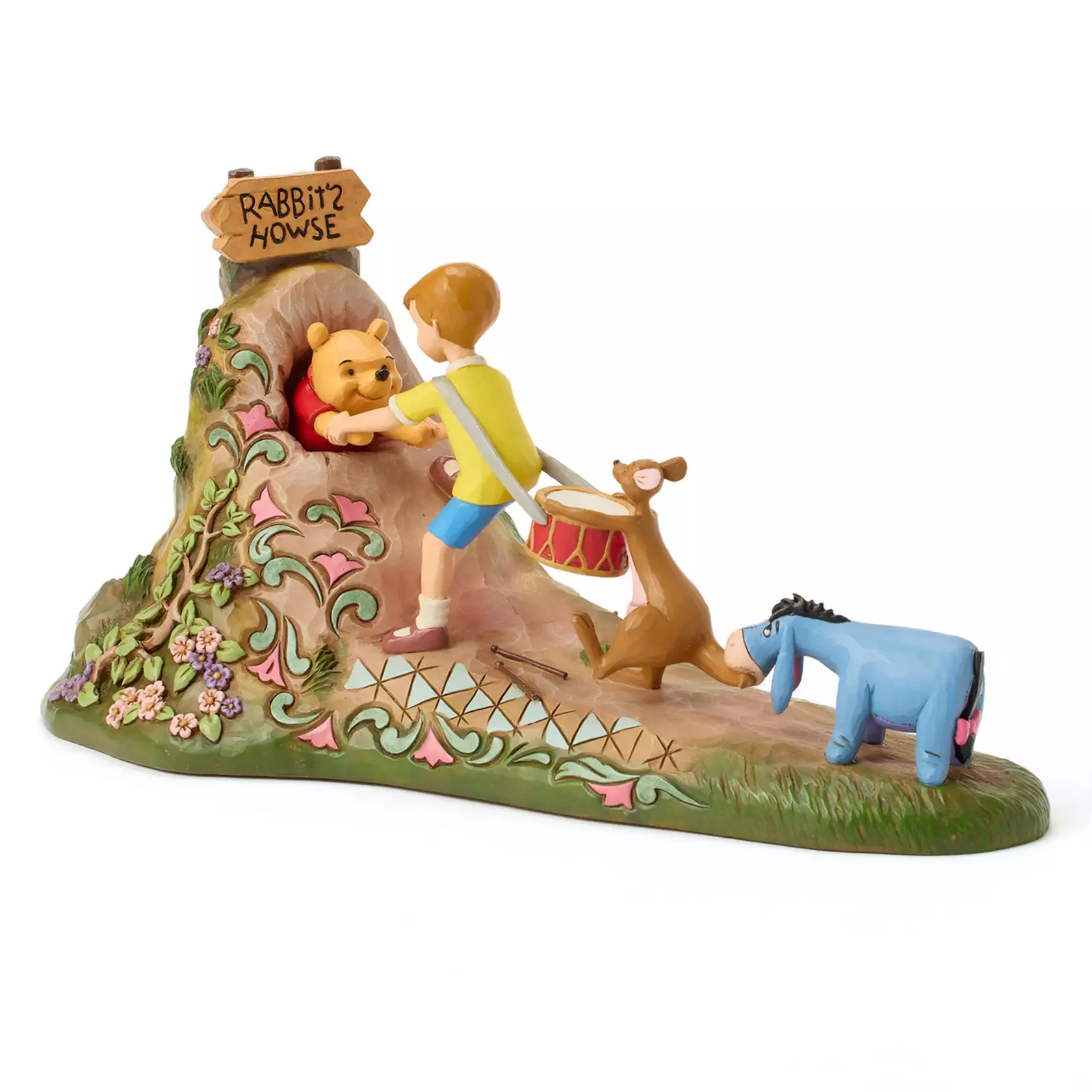 Enesco Disney Winnie The Pooh Friends To the Rescue Figure - Thumbnail
