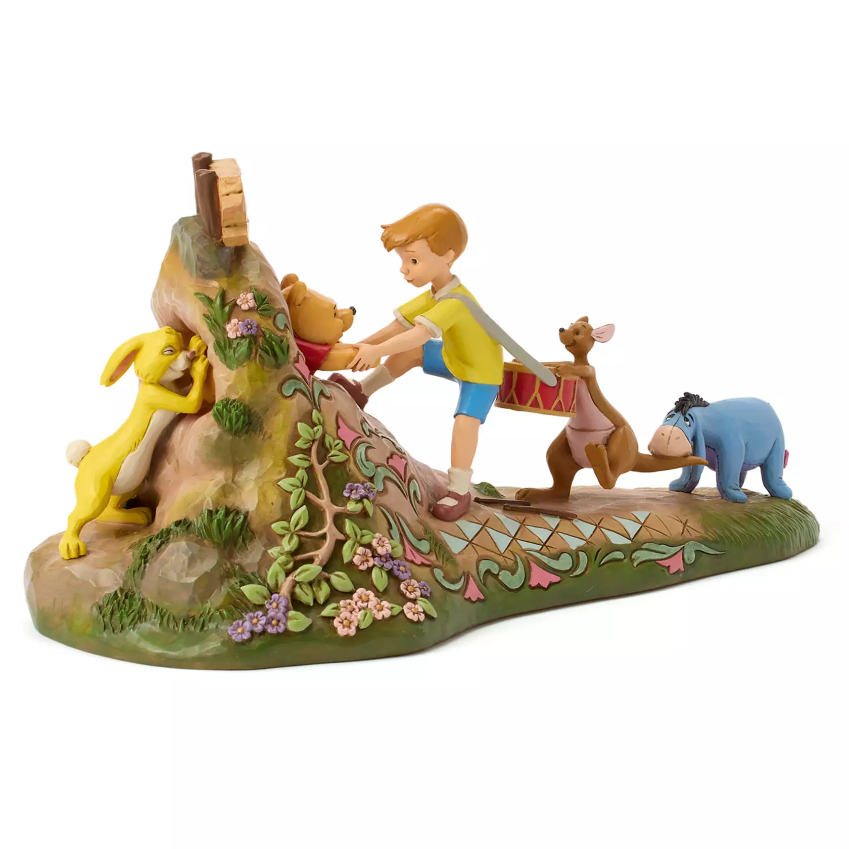 Enesco Disney Winnie The Pooh Friends To the Rescue Figure - Thumbnail
