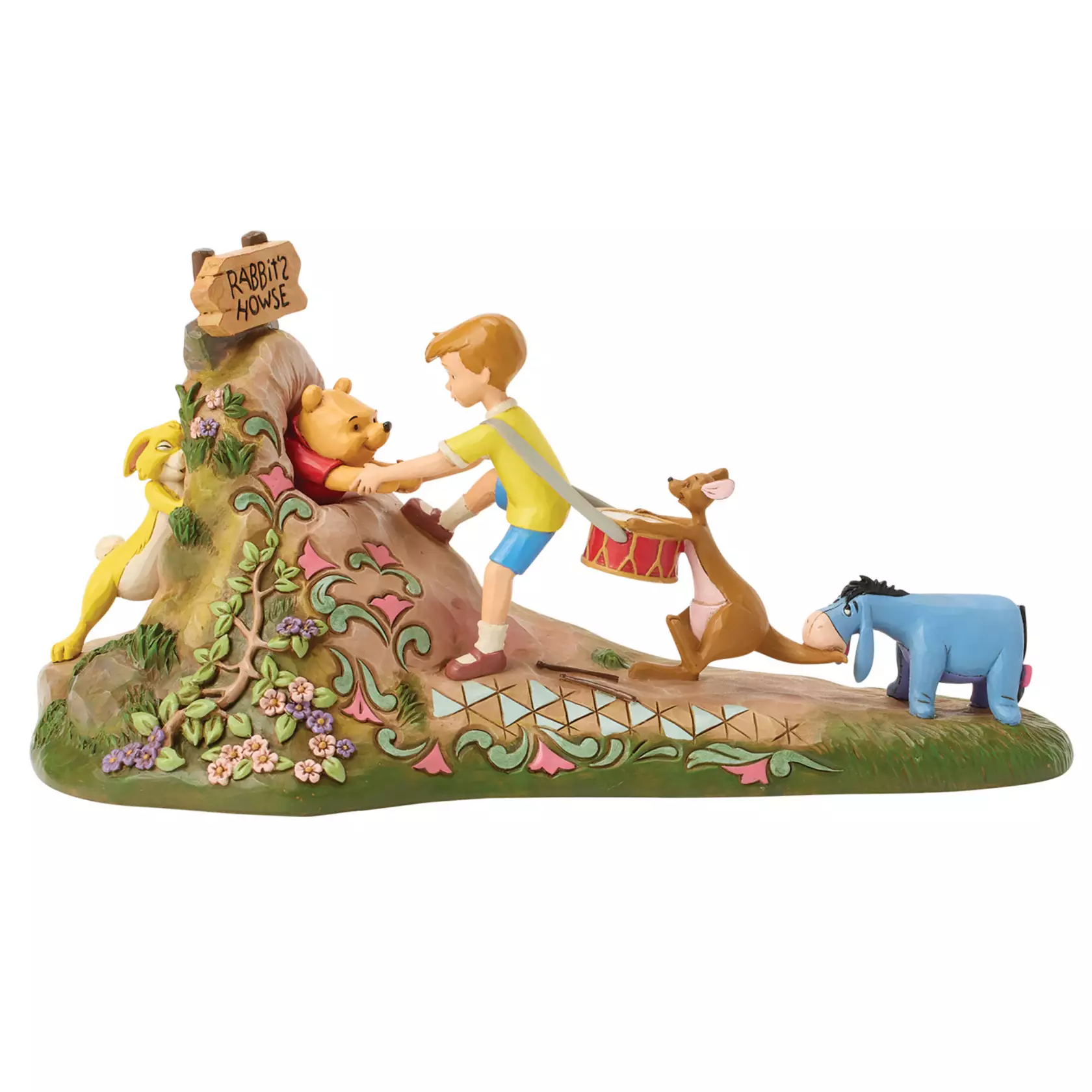 Enesco Disney Winnie The Pooh Friends To the Rescue Figure - Thumbnail