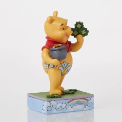 Enesco Disney Winnie the Pooh Lucky Ol Bear Figurine - Thumbnail