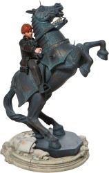 Enesco Harry Potter Ron on Chess Horse Figurine - Thumbnail